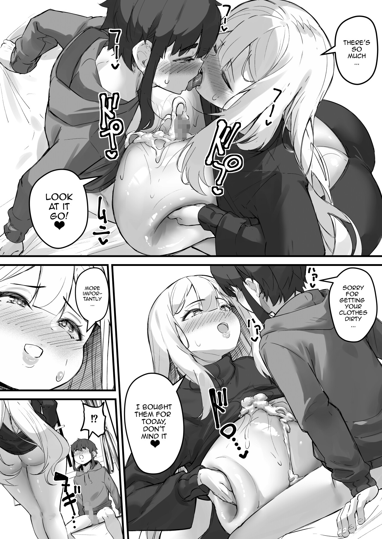 Hentai Manga Comic-My 2-Meter-Tall Younger Girlfriend-Read-32